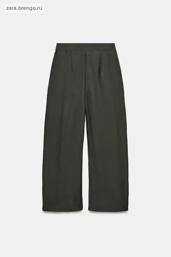 БРЮКИ  С ЗАЩИПАМИ — коллекция Zara «ZW»