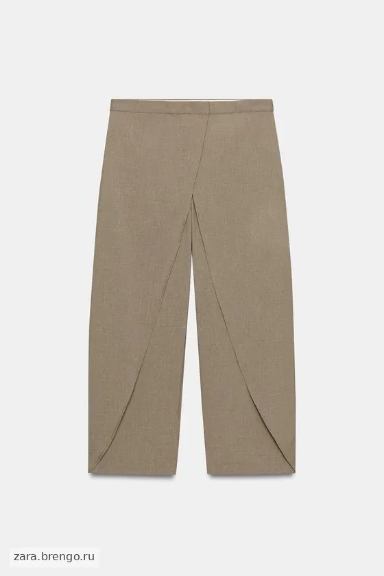 БРЮКИ С ЗАПАХОМ — коллекция Zara «ZW»
