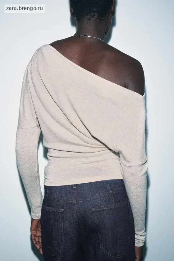 ТОП АСИММЕТРИЧНОГО КРОЯ ИЗ МЯГКОЙ ТКАНИ