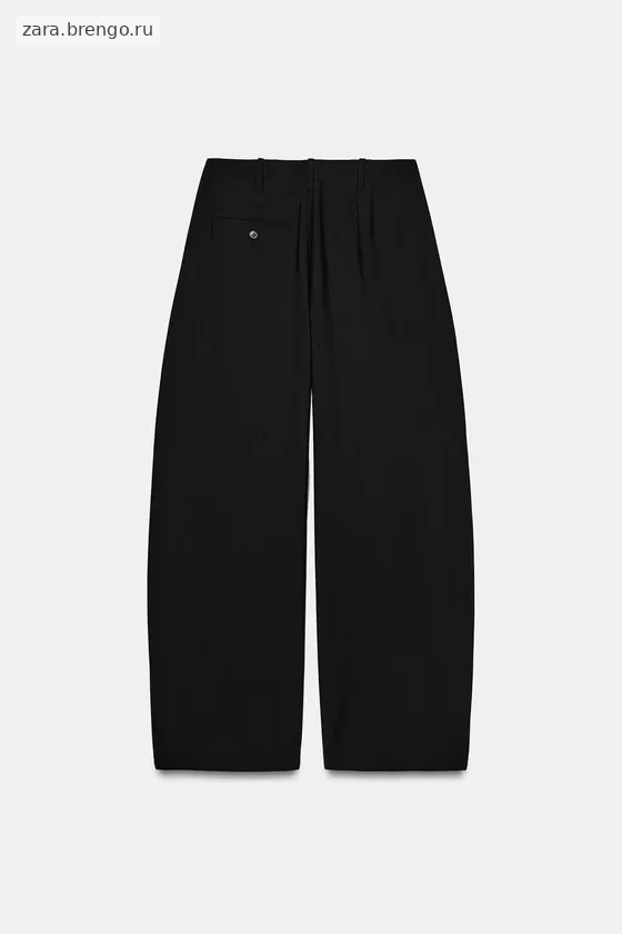 БРЮКИ  С ЗАЩИПАМИ — коллекция Zara «ZW»
