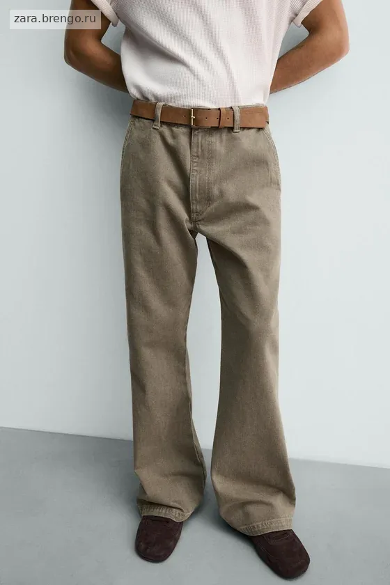 ДЖИНСЫ CHINO WIDE клёш ИЗ ОГРАНИЧЕННОЙ СЕРИИ
