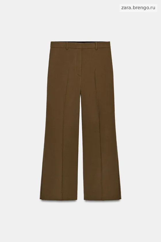 БРЮКИ ПРЯМОГО КРОЯ С РАЗРЕЗАМИ — коллекция Zara «ZW»