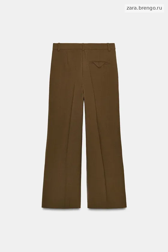 БРЮКИ ПРЯМОГО КРОЯ С РАЗРЕЗАМИ — коллекция Zara «ZW»