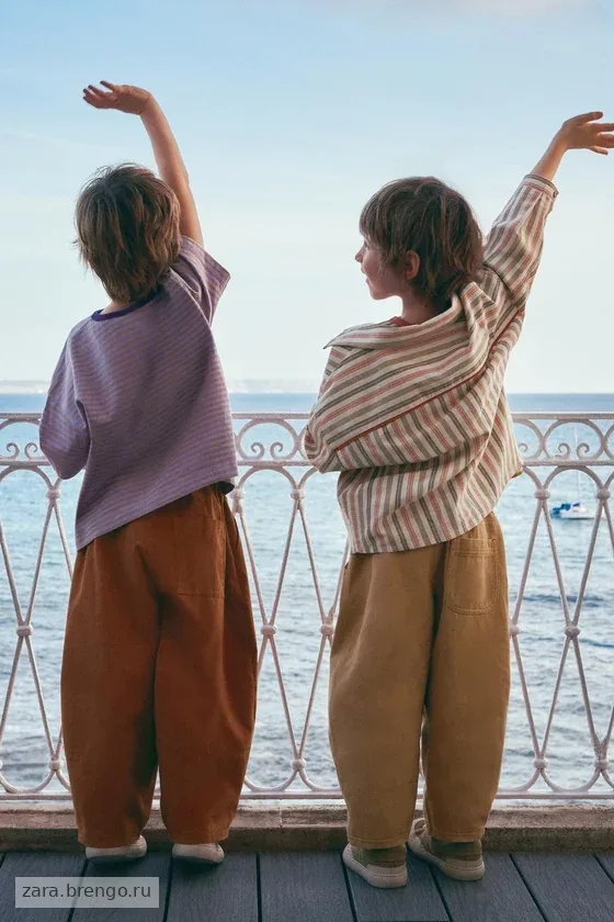 Zara «Timeless» - РУБАШКА В ПОЛОСКУ С КАРМАНОМ