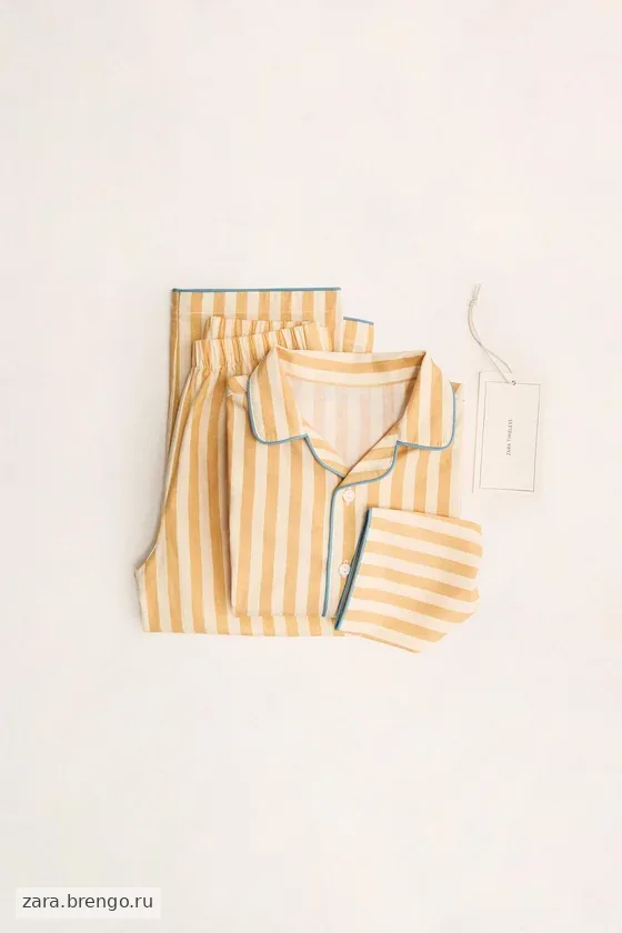Zara «Timeless» - ПОЛОСАТАЯ ПИЖАМА