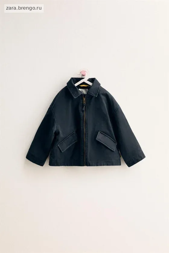 Zara «Timeless» — КУРТКА С ВОЩЕНЫМ ПОКРЫТИЕМ И СЪЕМНЫМ КАПЮШОНОМ