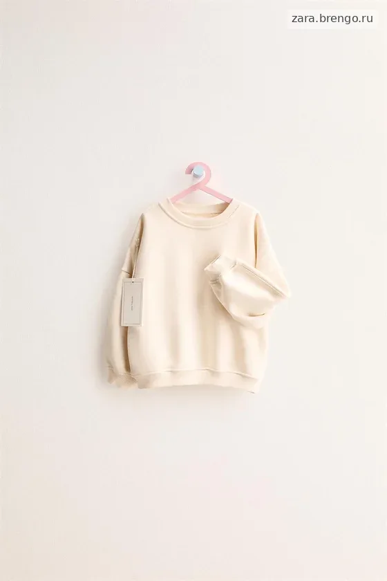 Zara «Timeless» - ОДНОТОННАЯ ТОЛСТОВКА