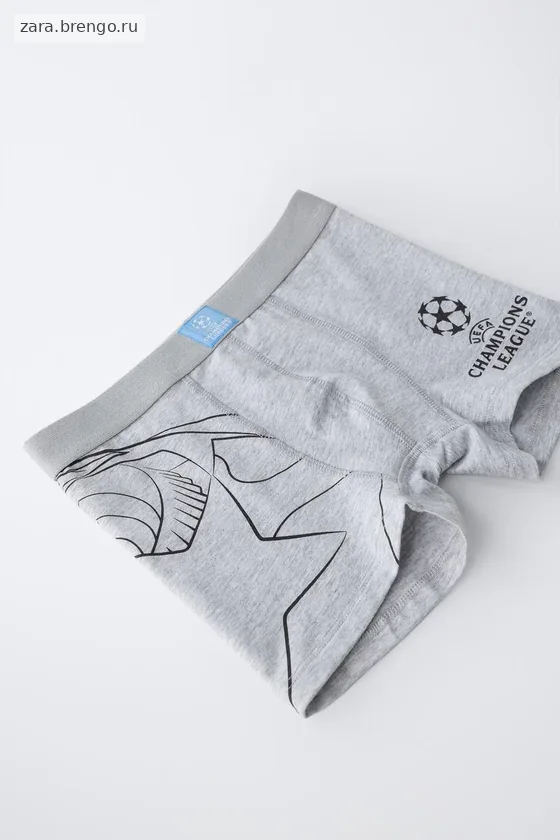 6–14 ЛЕТ/ НАБОР ИЗ ДВУХ ТРУСОВ-БОКСЕРОВ UEFA CHAMPIONS LEAGUE ®