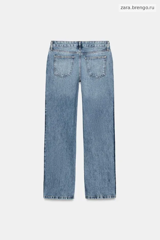 ДЖИНСЫ  С НИЗКОЙ ПОСАДКОЙ — коллекция Zara «ZW»