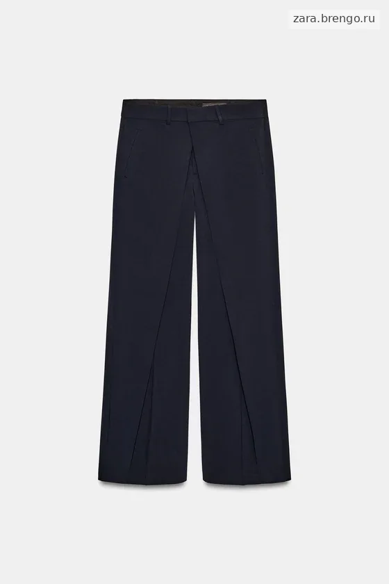 ШИРОКИЕ БРЮКИ С ЗАЩИПАМИ — коллекция Zara «ZW»