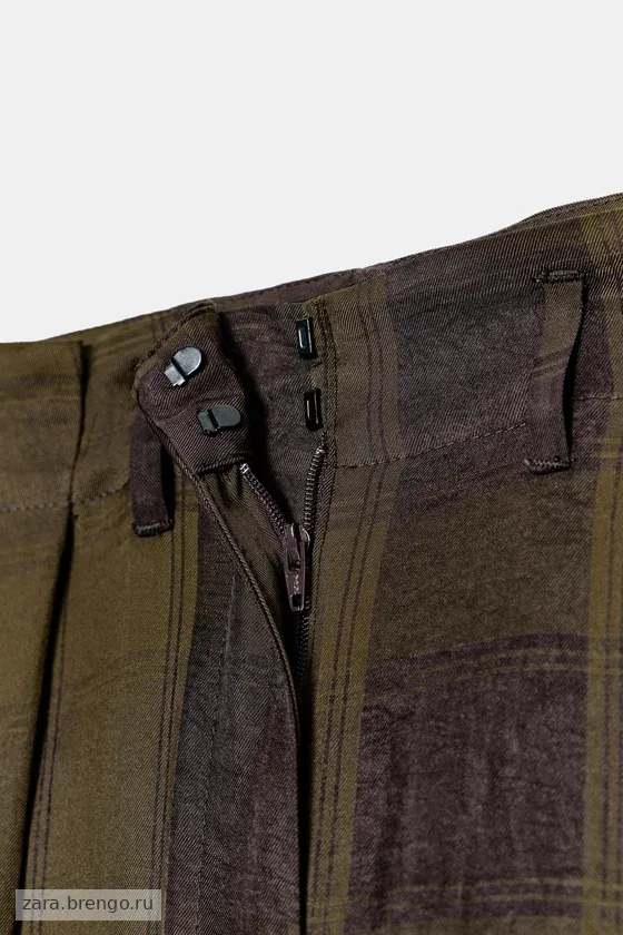 СВОБОДНЫЕ БРЮКИ В КЛЕТКУ — коллекция Zara «ZW»
