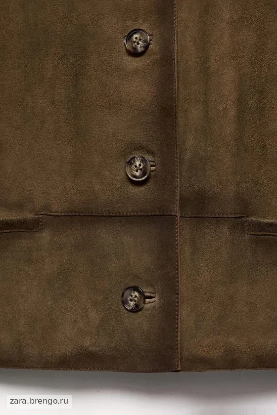 КУРТКА ИЗ 100% КОЖИ — коллекция Zara «ZW» 