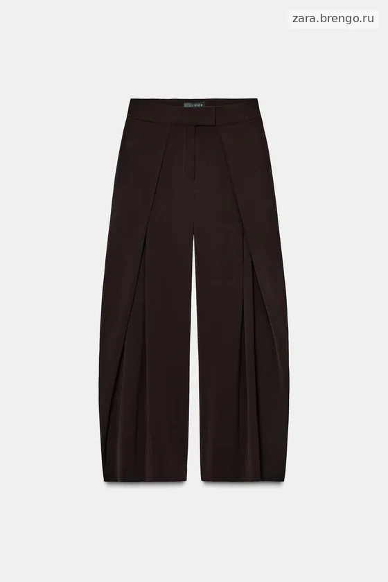 БРЮКИ  С ЗАЩИПАМИ — коллекция Zara «ZW»
