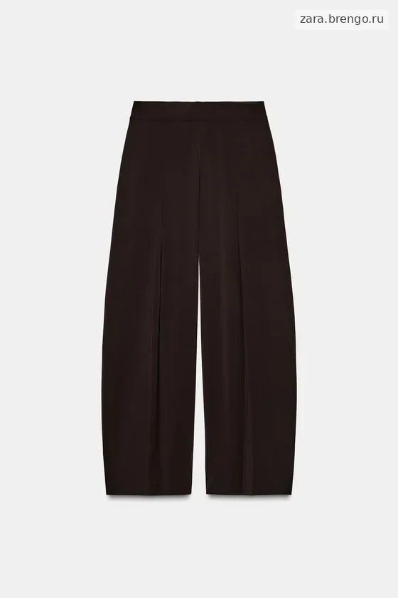 БРЮКИ  С ЗАЩИПАМИ — коллекция Zara «ZW»