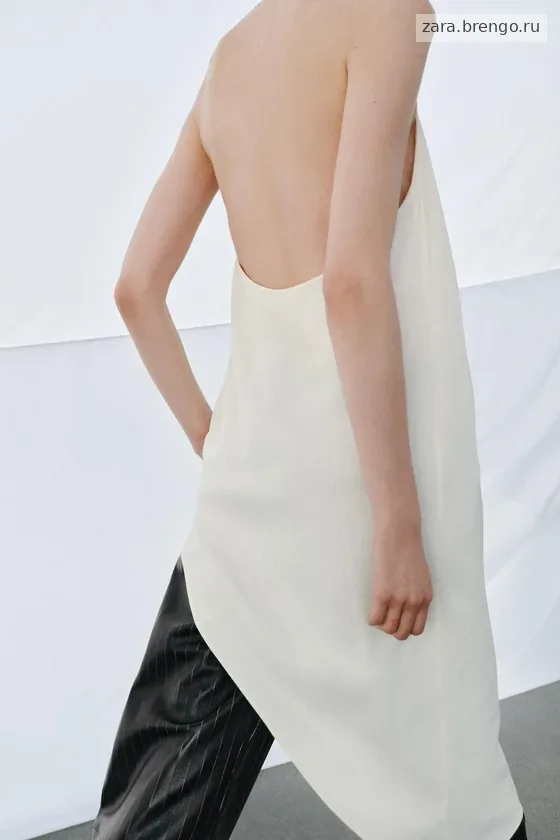 АСИММЕТРИЧНЫЙ ТОП коллекция Zara «ZW»