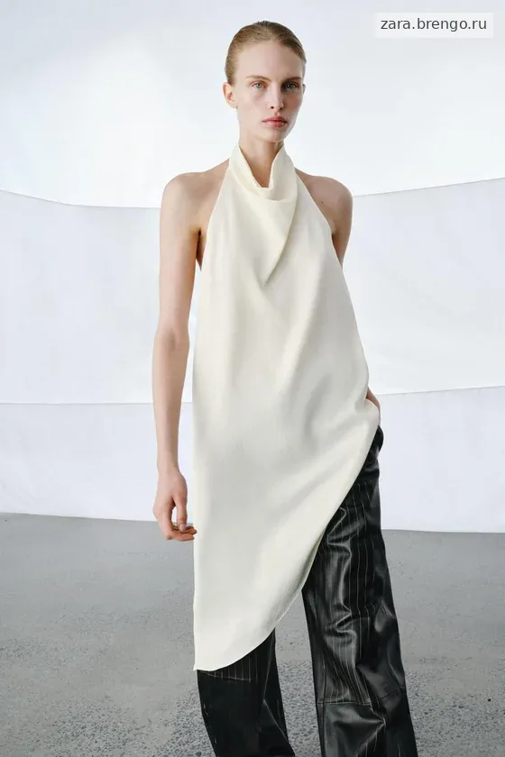 АСИММЕТРИЧНЫЙ ТОП коллекция Zara «ZW»