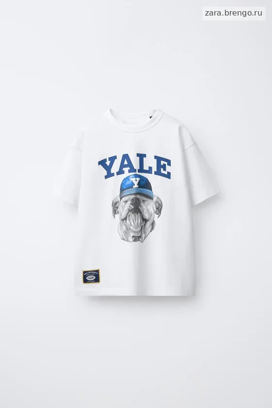 ФУТБОЛКА С СОБАКОЙ YALE UNIVERSITY™
