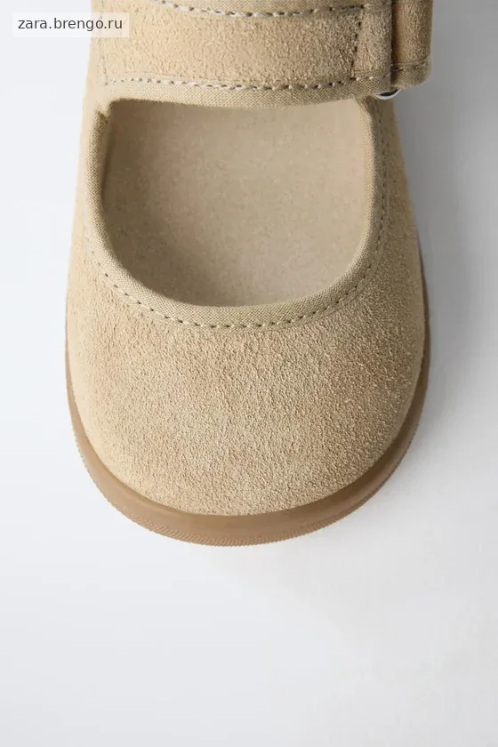 Туфли балетки из натуральной кожи barefoot