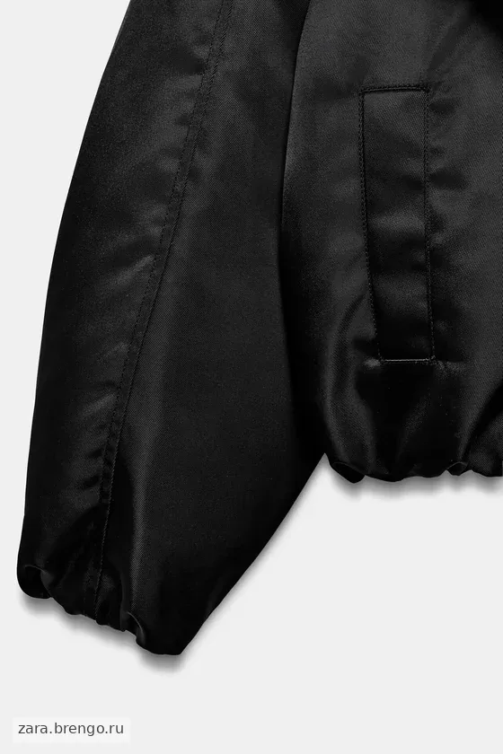 СТЕГАНАЯ КУРТКА-БОМБЕР — коллекция Zara «ZW»