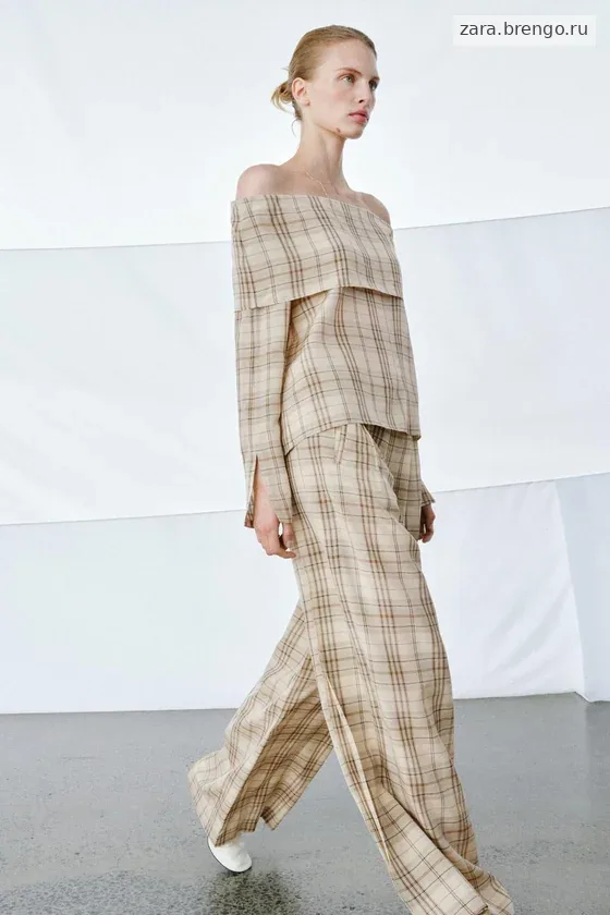ТОП В КЛЕТКУ — коллекция Zara «ZW»