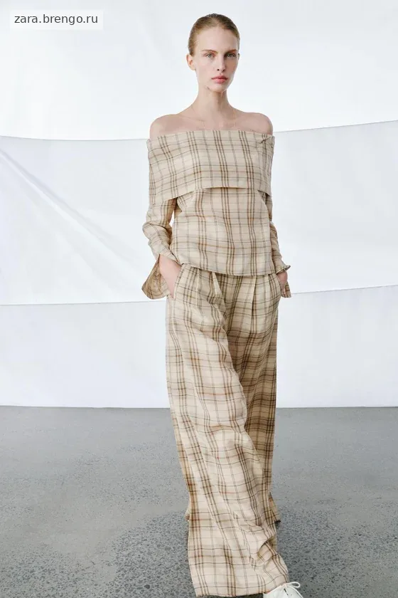 ТОП В КЛЕТКУ — коллекция Zara «ZW»