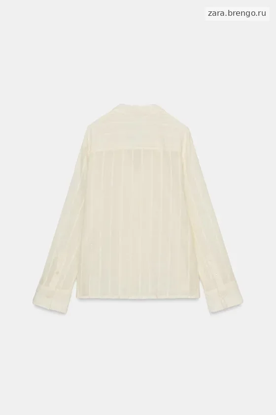 РУБАШКА В ПОЛОСКУ коллекция Zara «ZW»