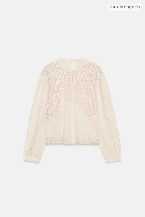 РУБАШКА С ВЫШИВКОЙ коллекция Zara «ZW»