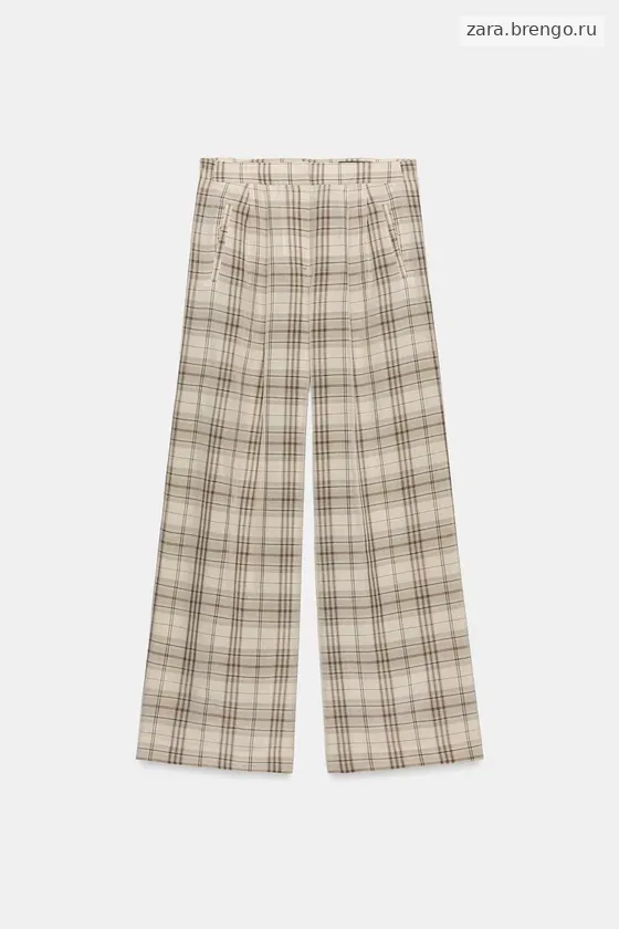 БРЮКИ В КЛЕТКУ — коллекция Zara «ZW»