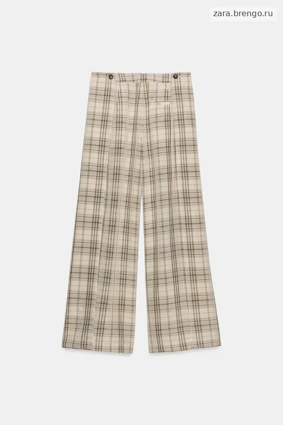 БРЮКИ В КЛЕТКУ — коллекция Zara «ZW»