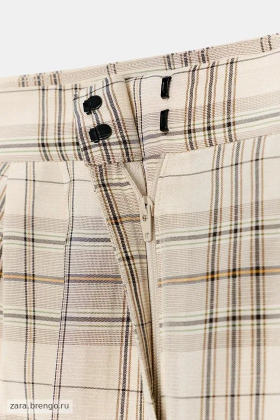 БРЮКИ В КЛЕТКУ — коллекция Zara «ZW»