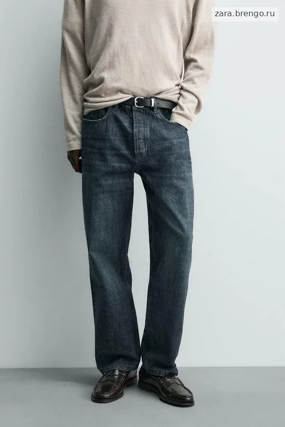 ДЖИНСЫ  укороченные ИЗ ДЕНИМА SELVEDGE