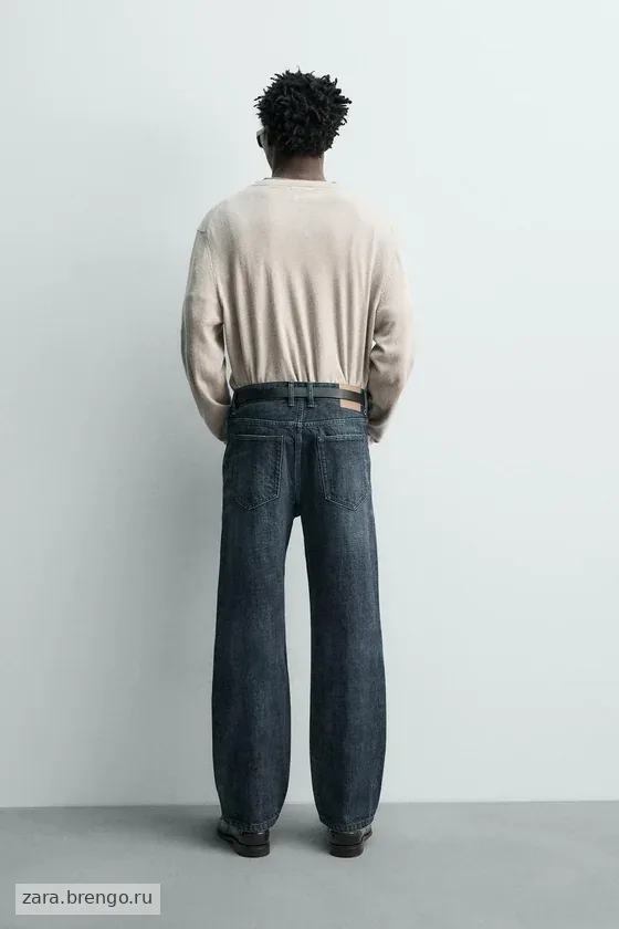 ДЖИНСЫ  укороченные ИЗ ДЕНИМА SELVEDGE