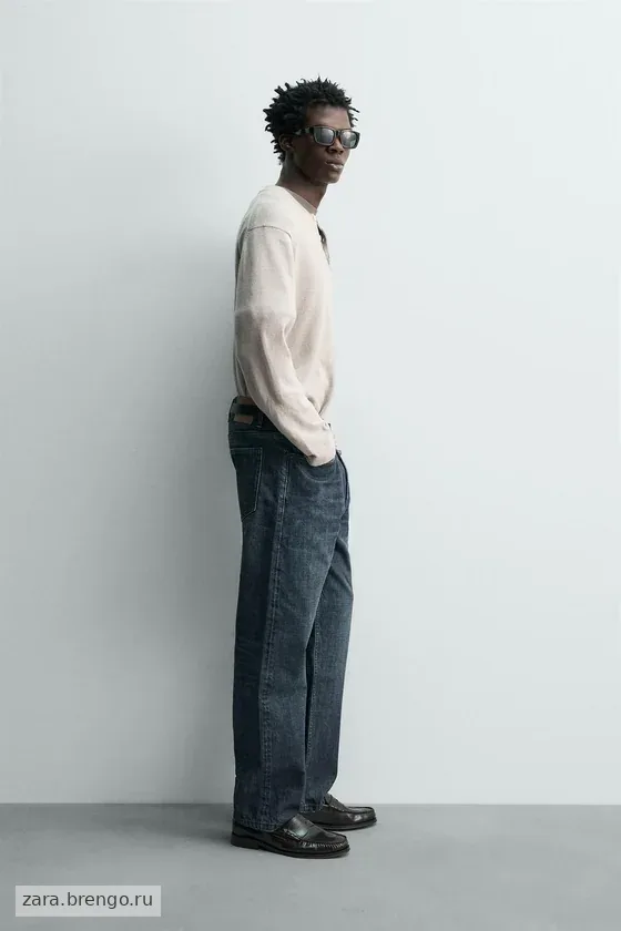 ДЖИНСЫ  укороченные ИЗ ДЕНИМА SELVEDGE