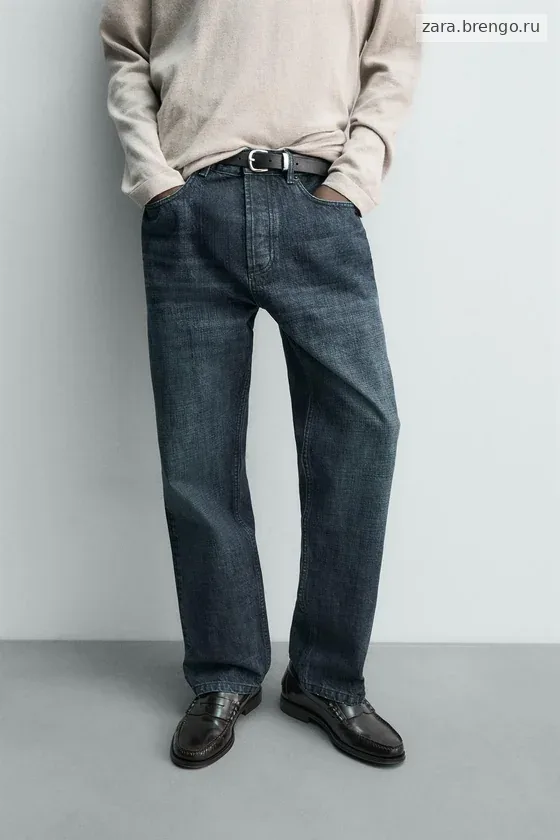 ДЖИНСЫ  укороченные ИЗ ДЕНИМА SELVEDGE