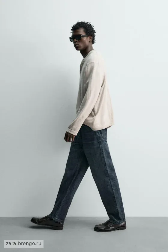 ДЖИНСЫ  укороченные ИЗ ДЕНИМА SELVEDGE