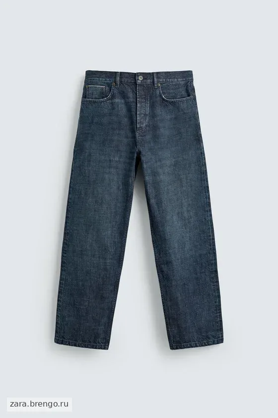 ДЖИНСЫ  укороченные ИЗ ДЕНИМА SELVEDGE