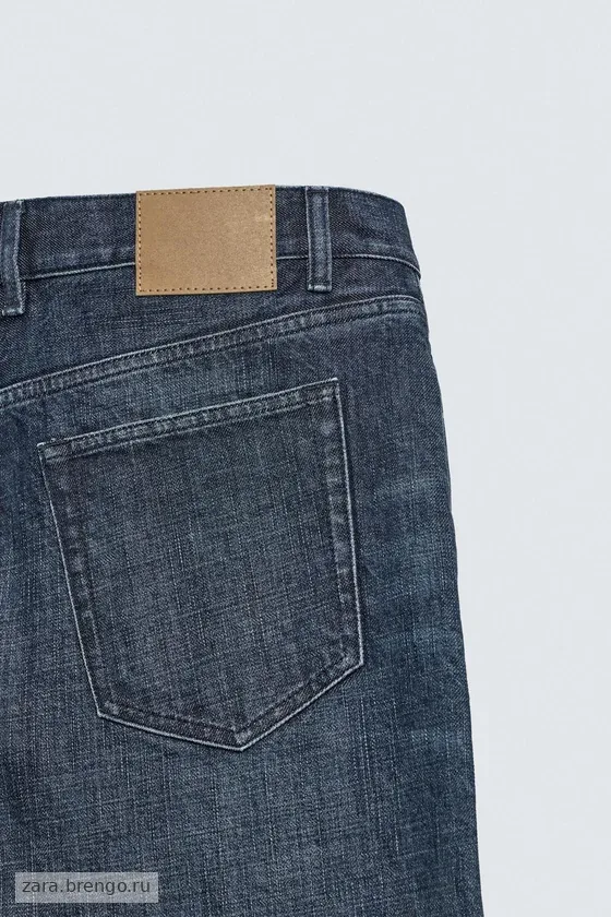ДЖИНСЫ  укороченные ИЗ ДЕНИМА SELVEDGE