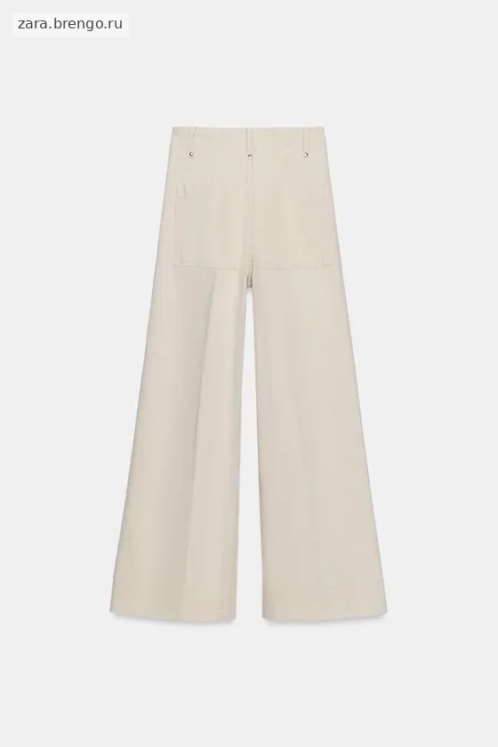 ДЖИНСЫ коллекция Zara «ZW» TAILORED  С ВЫСОКОЙ ПОСАДКОЙ