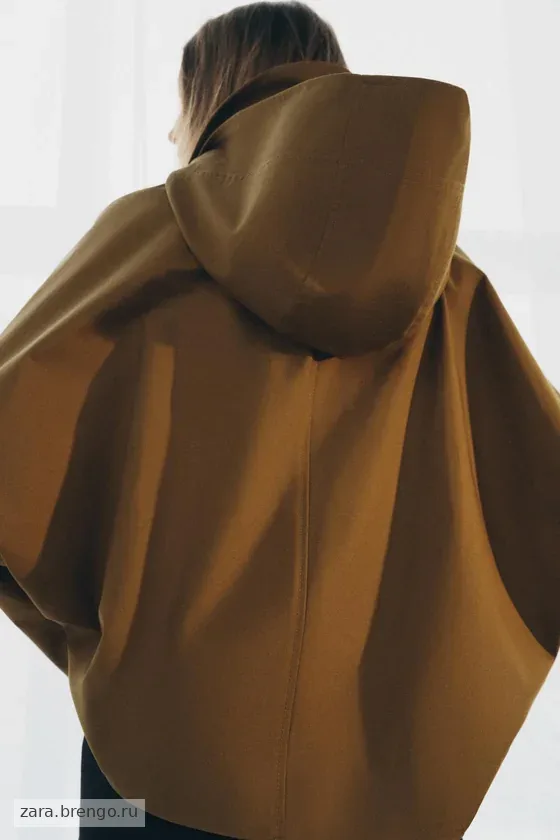КОРОТКИЙ ТРЕНЧ WATER-REPELLENT — коллекция Zara «ZW»
