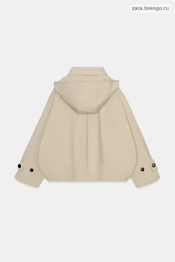 КОРОТКИЙ ТРЕНЧ WATER-REPELLENT — коллекция Zara «ZW»