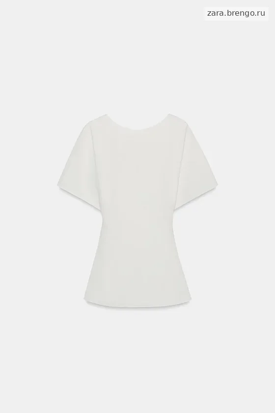 ТОП С КОРОТКИМИ РУКАВАМИ — коллекция Zara «ZW»