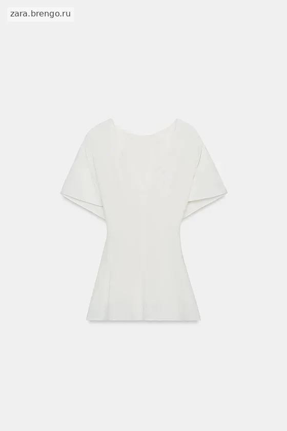 ТОП С КОРОТКИМИ РУКАВАМИ — коллекция Zara «ZW»