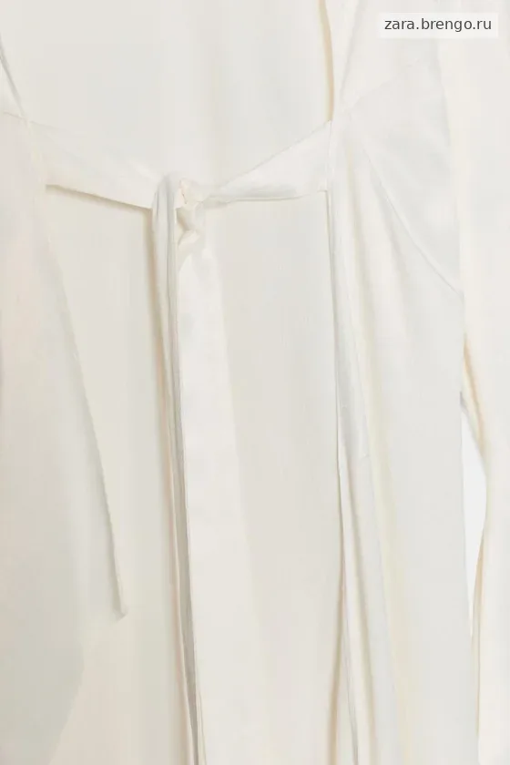 АСИММЕТРИЧНЫЙ АТЛАСНЫЙ ТОП коллекция Zara «ZW»