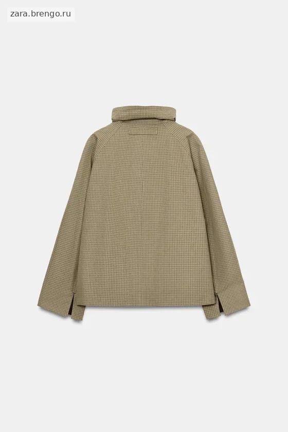 ДВУСТОРОННЯЯ КУРТКА В КЛЕТКУ — коллекция Zara «ZW»