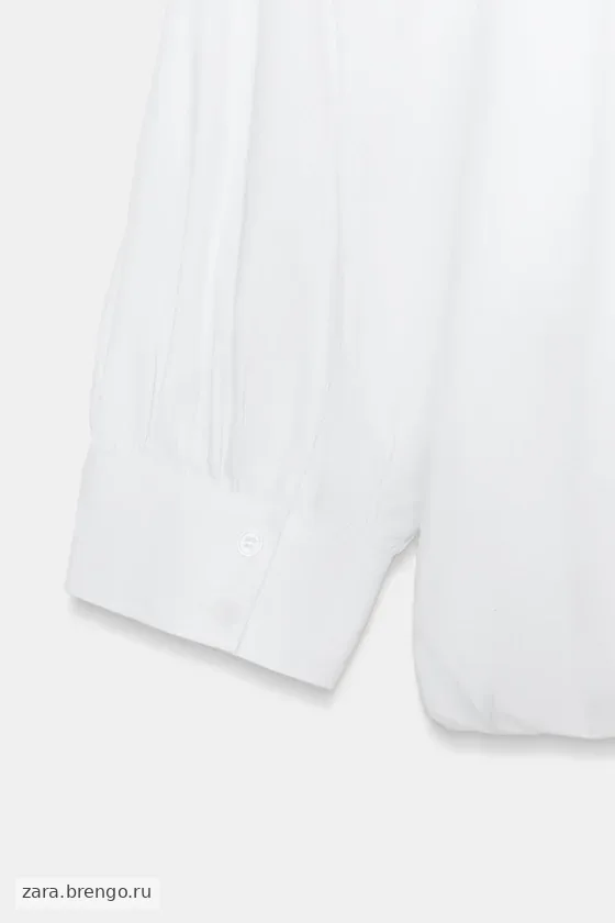 РУБАШКА С ОБЪЕМНЫМИ РУКАВАМИ коллекция Zara «ZW»
