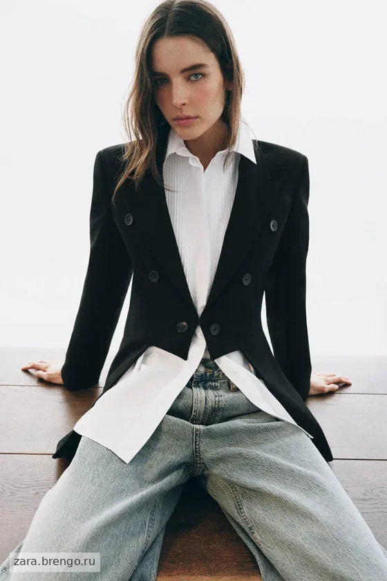 АСИММЕТРИЧНЫЙ БЛЕЙЗЕР — коллекция Zara «ZW»