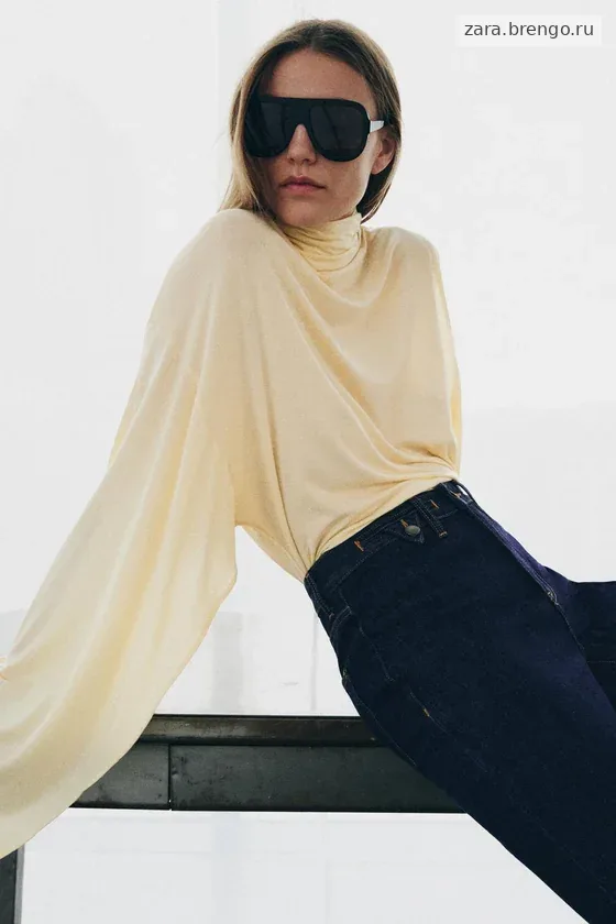ДЖИНСЫ клёш С ВЫСОКОЙ ПОСАДКОЙ — коллекция Zara «ZW»