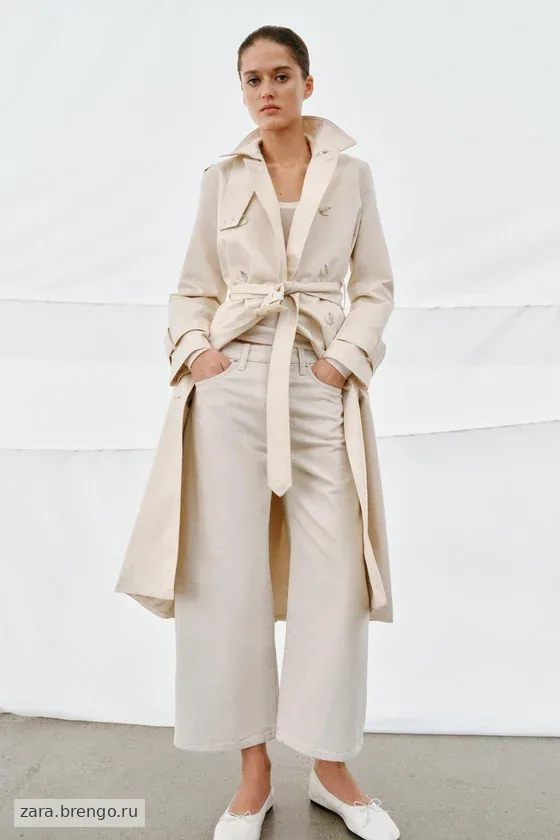 ДЖИНСЫ коллекция Zara «ZW» CULOTTE СО СРЕДНЕЙ ПОСАДКОЙ
