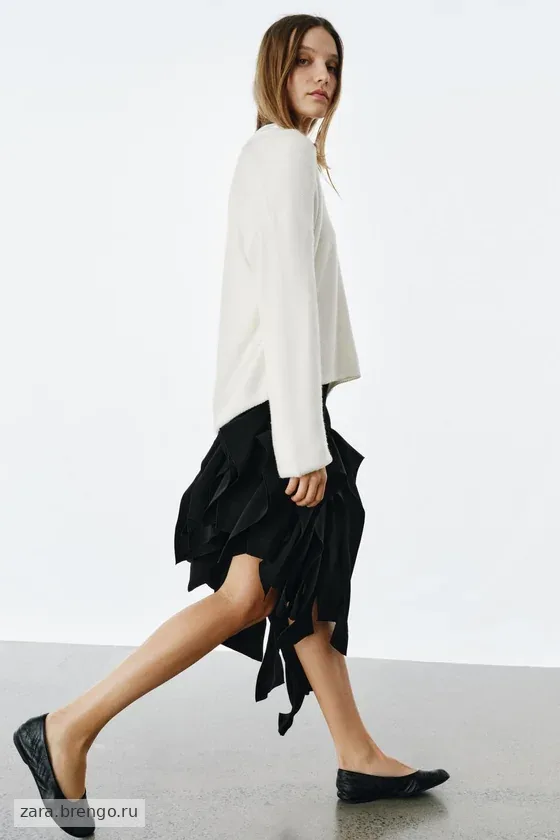 ЮБКА АСИММЕТРИЧНОГО КРОЯ — коллекция Zara «ZW»