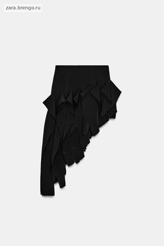 ЮБКА АСИММЕТРИЧНОГО КРОЯ — коллекция Zara «ZW»